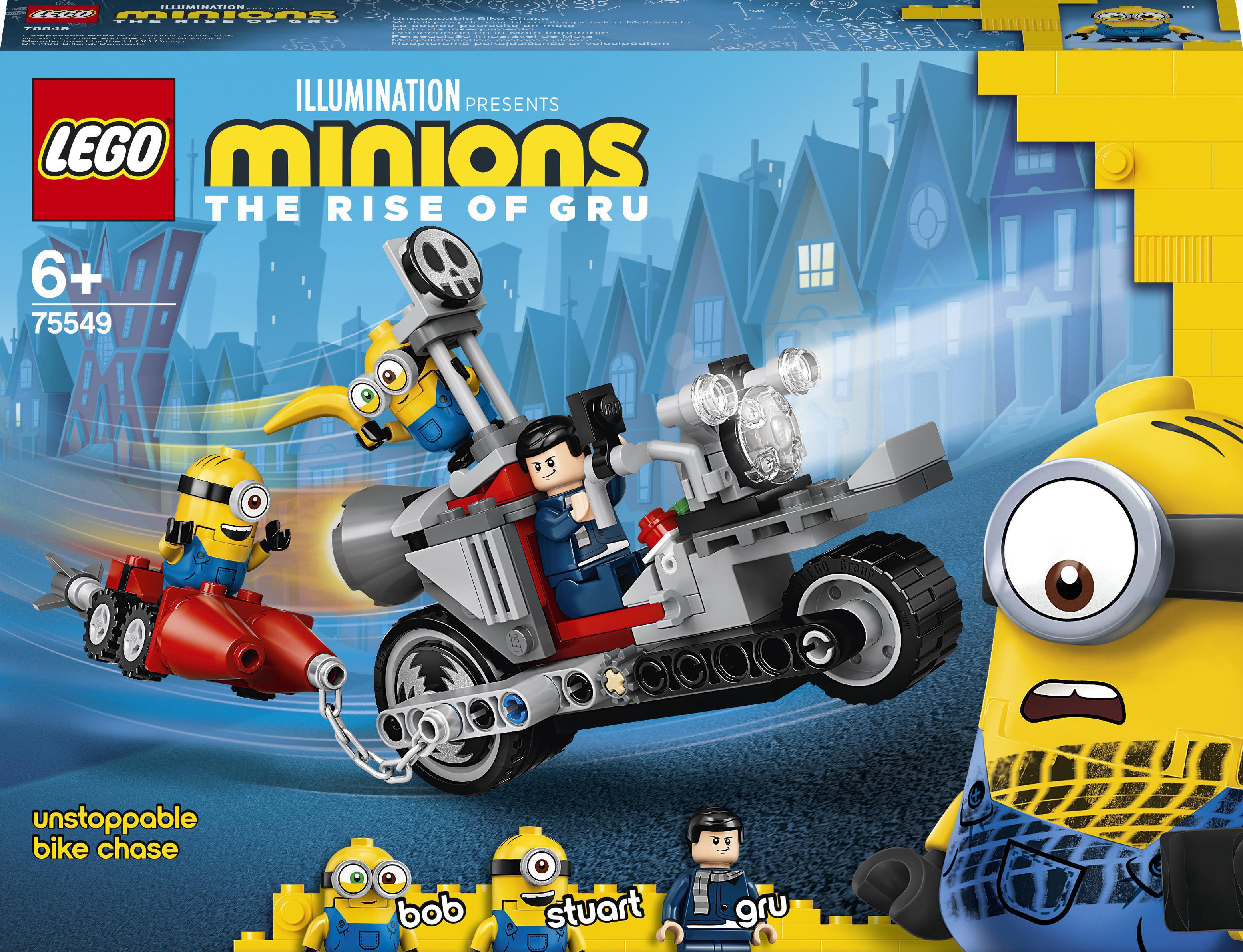 

Конструктор LEGO Minions Невероятная погоня на мотоцикле (75549)