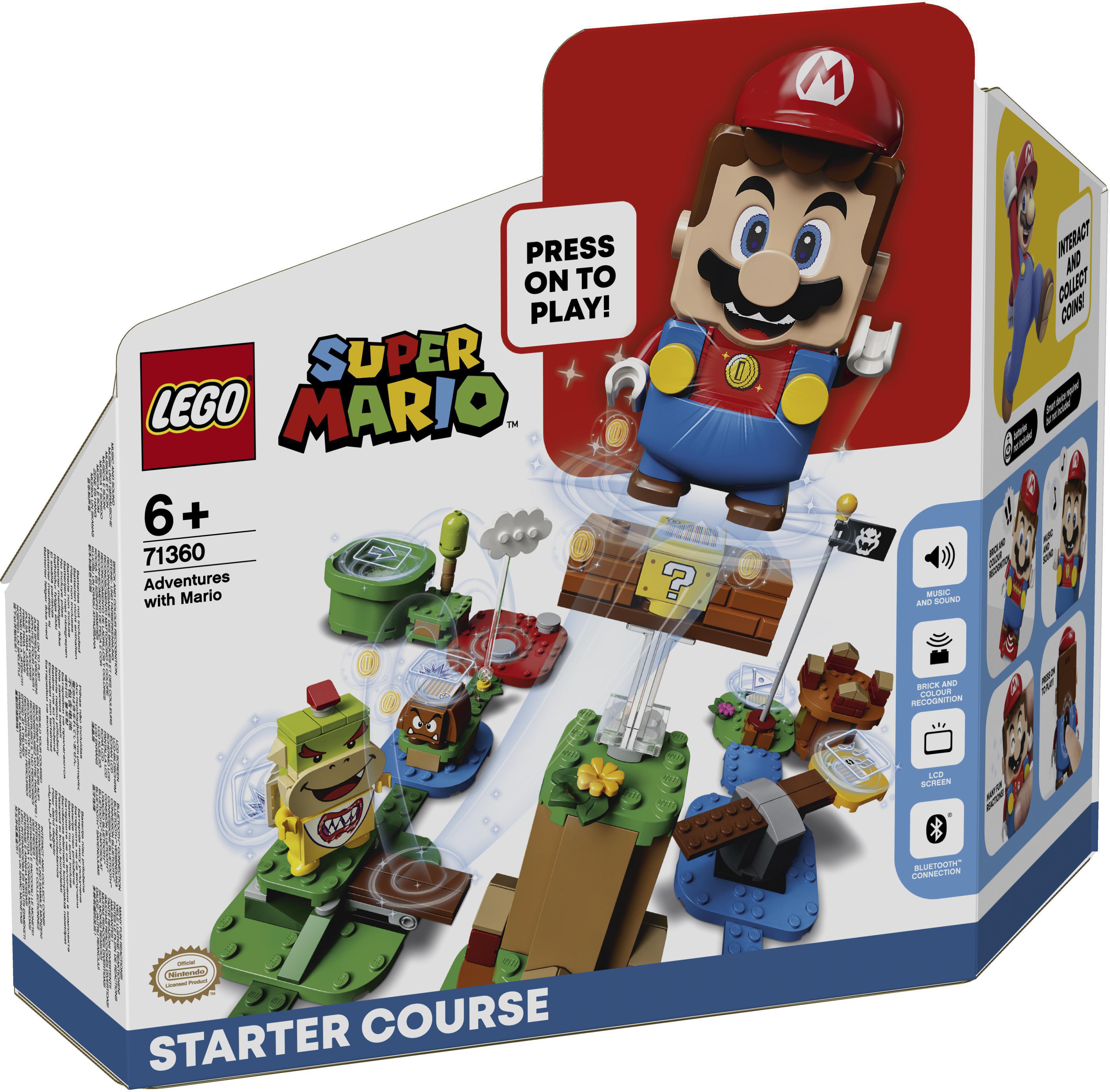 Акція на Конструктор LEGO Super Mario Приключения вместе с Марио. Стартовый набор (71360) від Будинок іграшок
