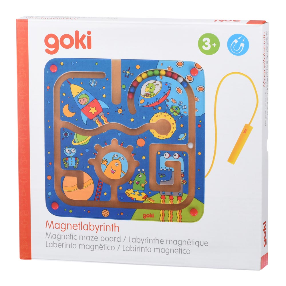 

Игра Goki Магнитный лабиринт Космос (53817G)