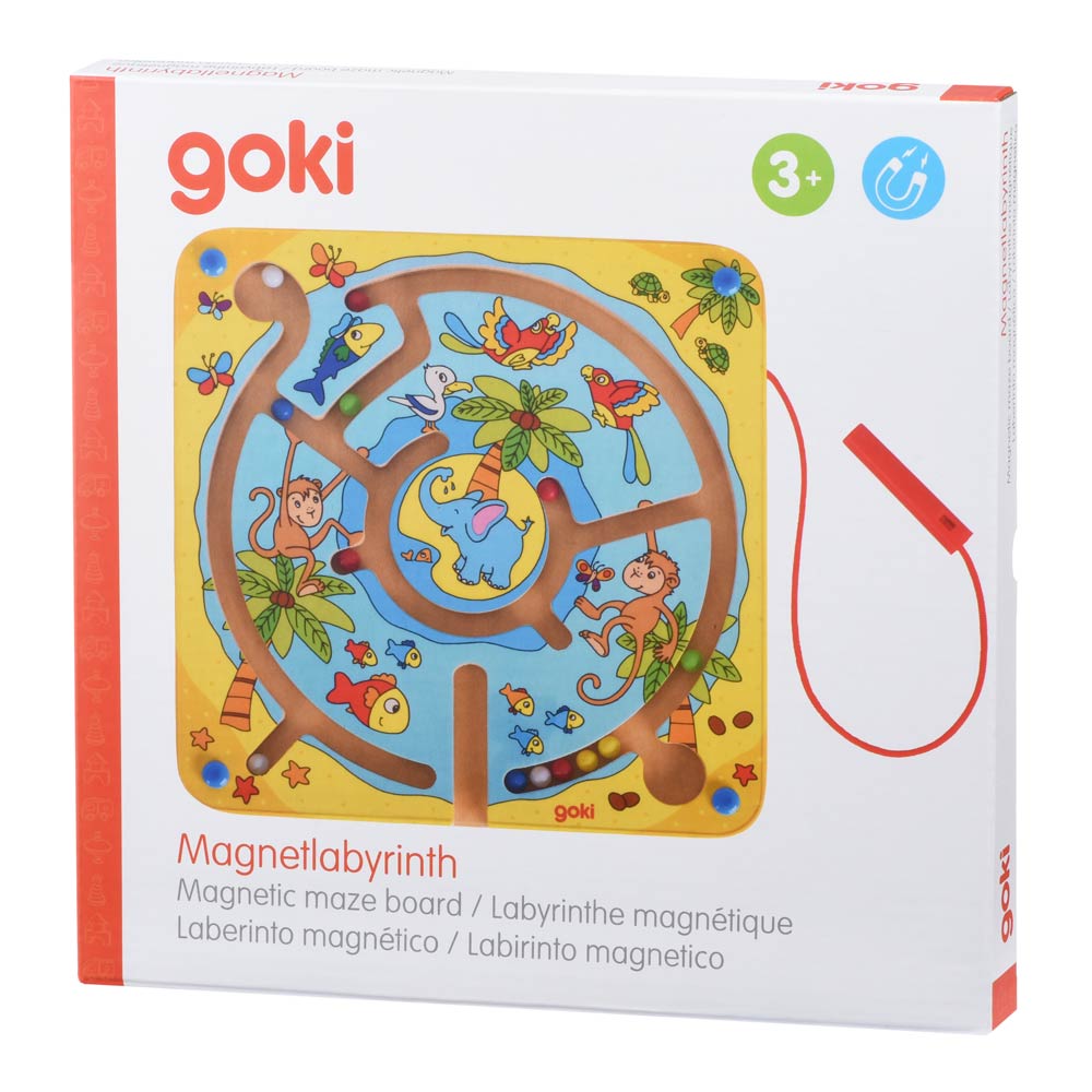 

Игра Goki Магнитный лабиринт Остров (53818G)