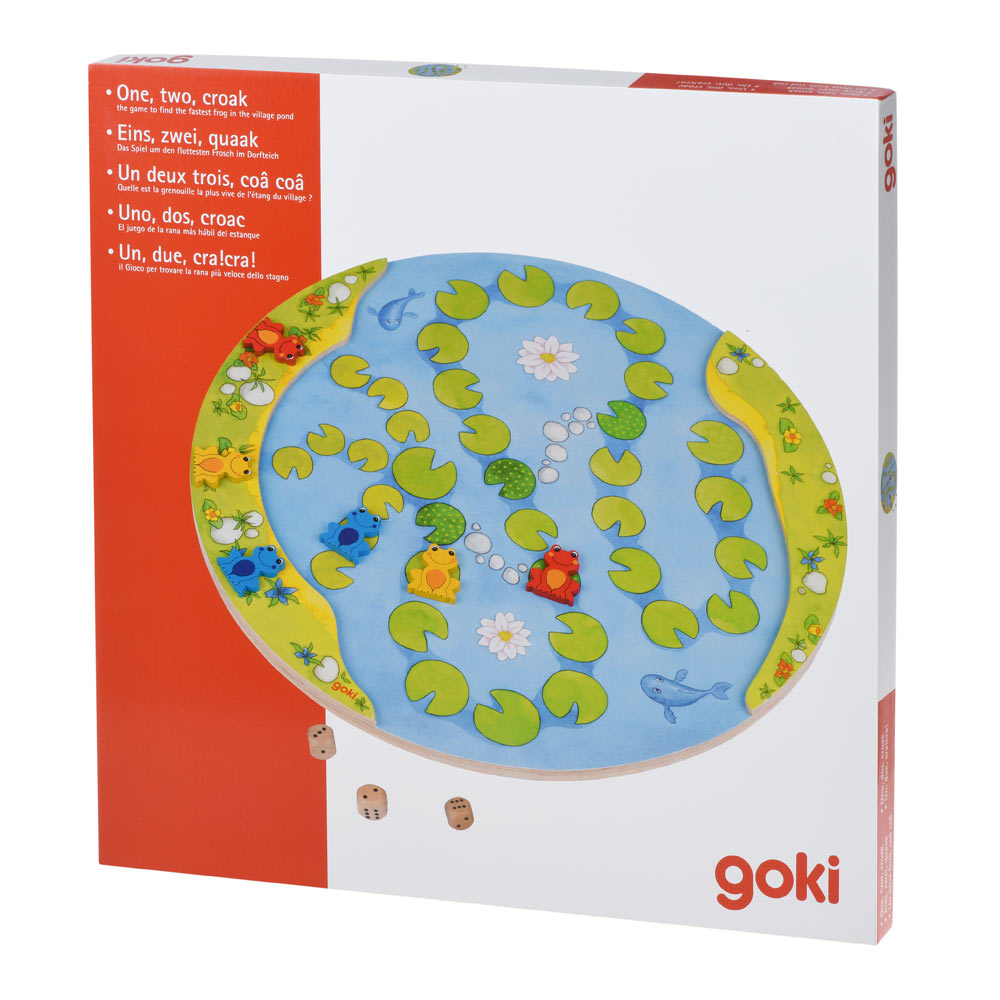 

Настольная игра Goki Один, два, ква (56712G)
