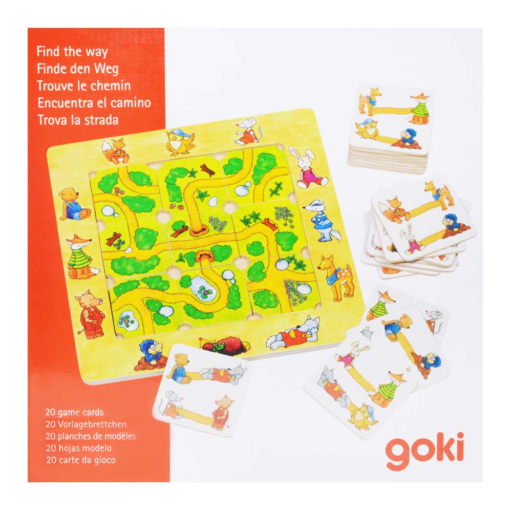 

Настольная игра Goki Найди верный путь (56944)