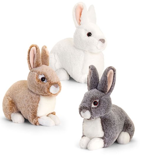 

М'яка іграшка Keel Toys Кроленя що сидить 20 см в асортименті (SR3319)