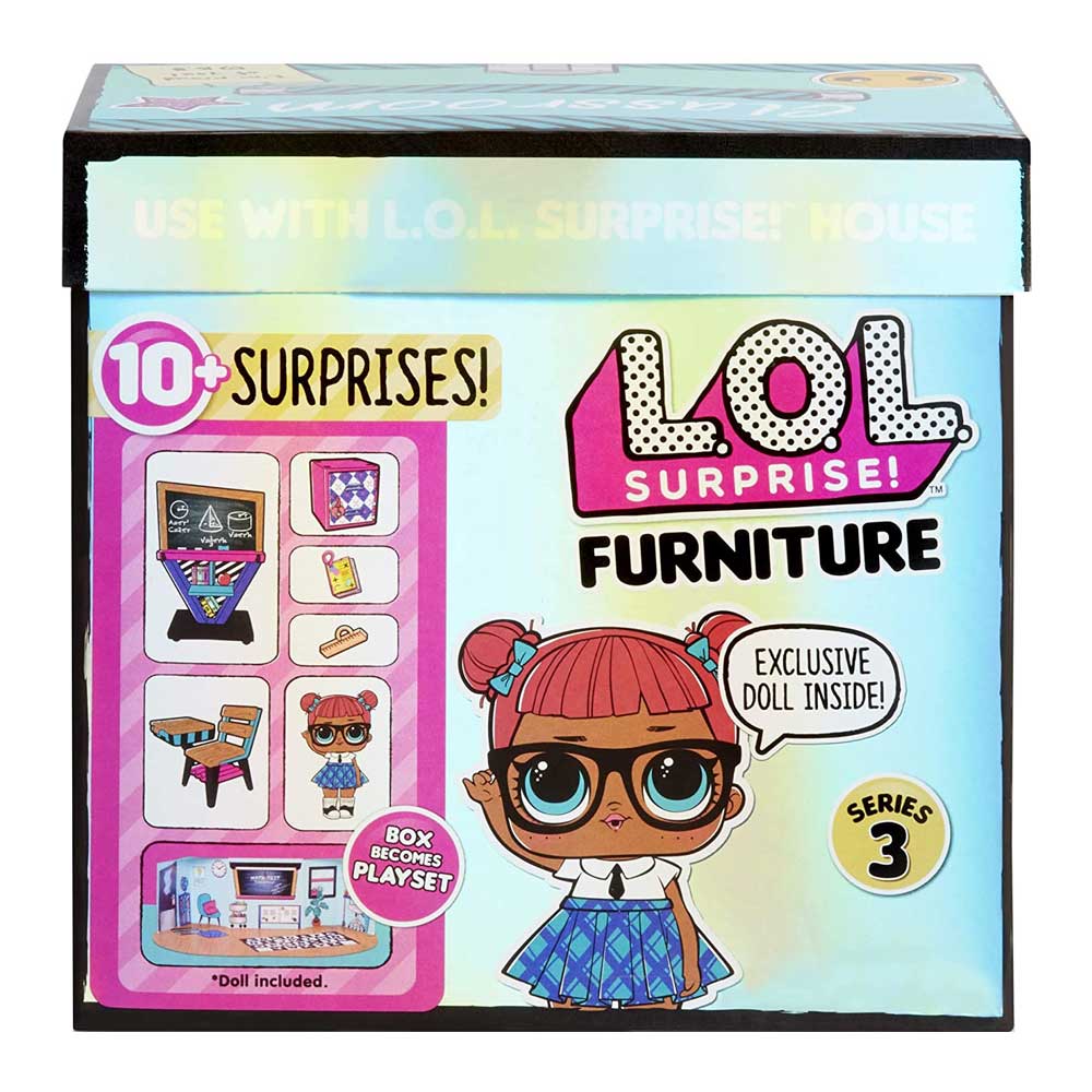 

Набор-сюрприз LOL Surprise Стильный интерьер S2 Класс Умницы (570028)