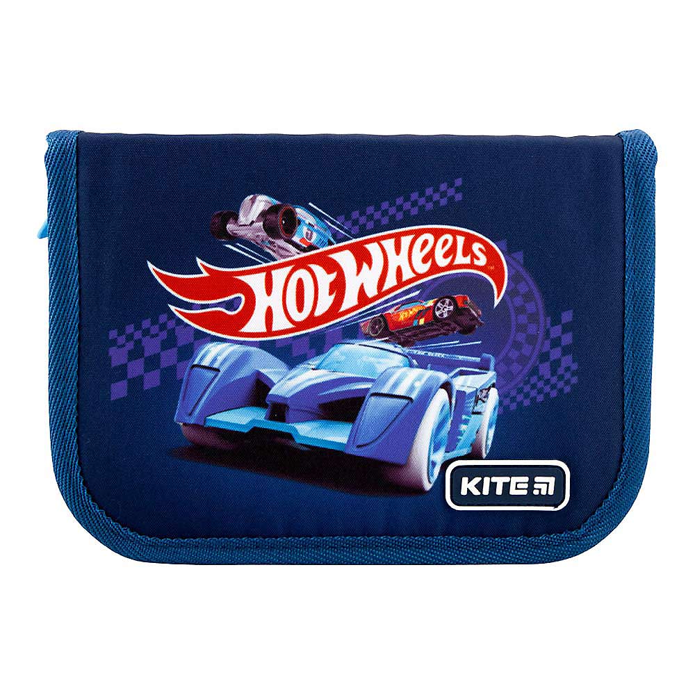 

Пенал Kite Hot Wheels 1 отделение 2 отворота (HW20-622-1)