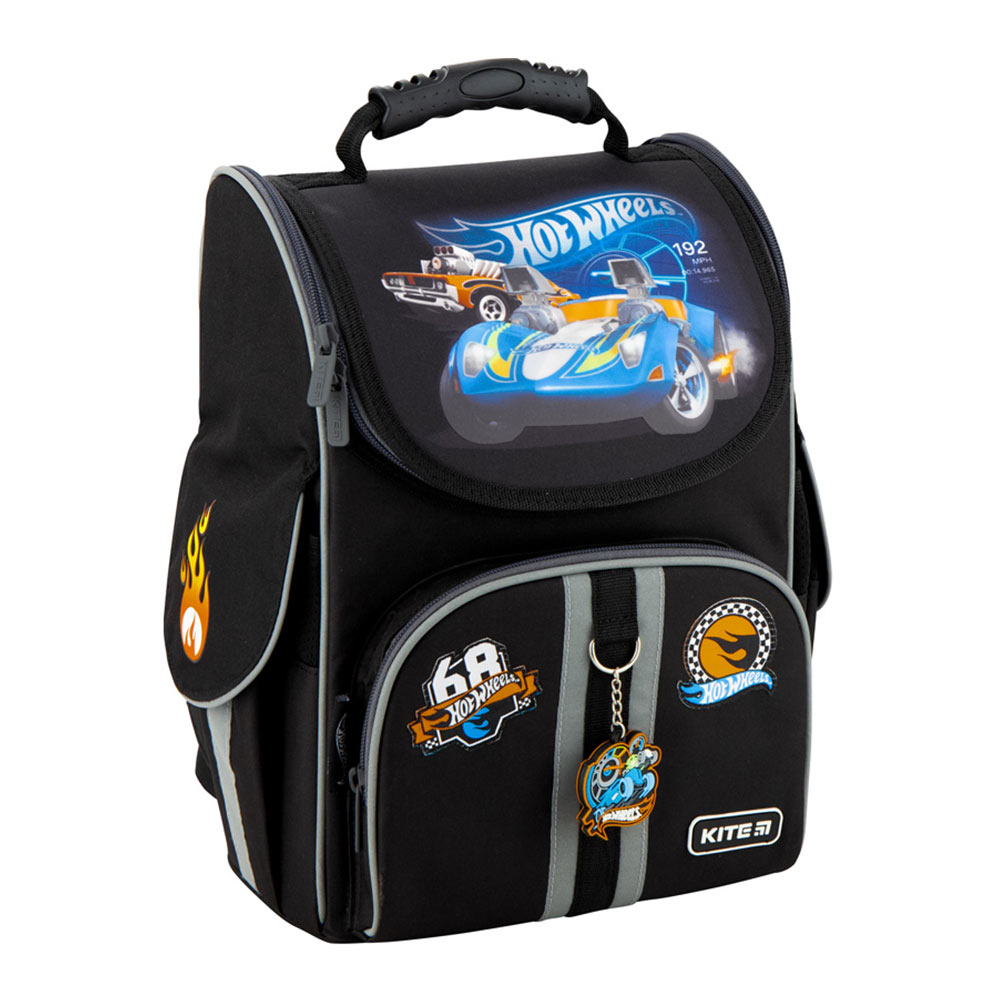 

Рюкзак каркасный Kite Education Hot Wheels черный (HW20-501S-1)