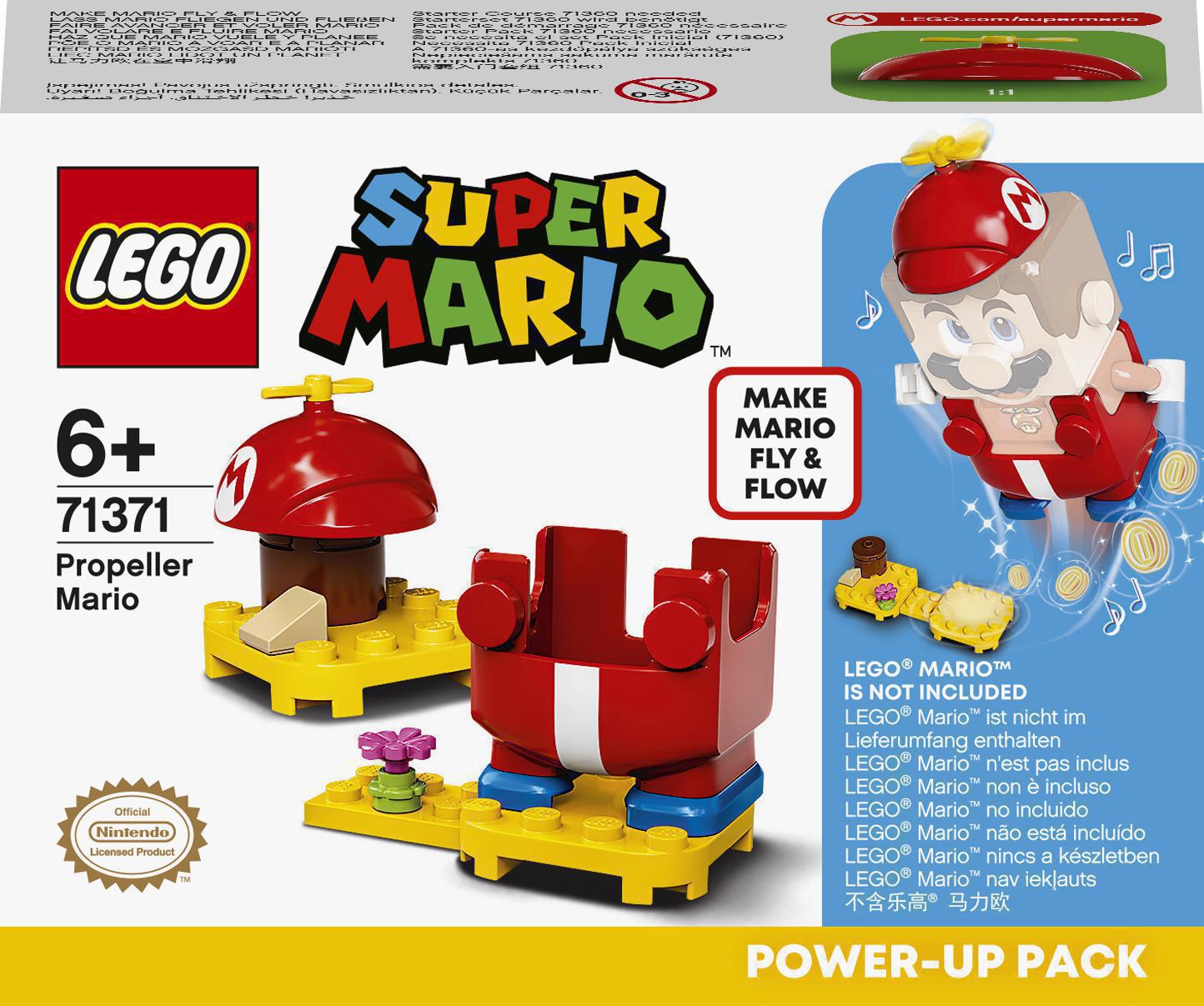 

Конструктор LEGO Super Mario Маріо з пропелером. Бонусний костюм (71371)