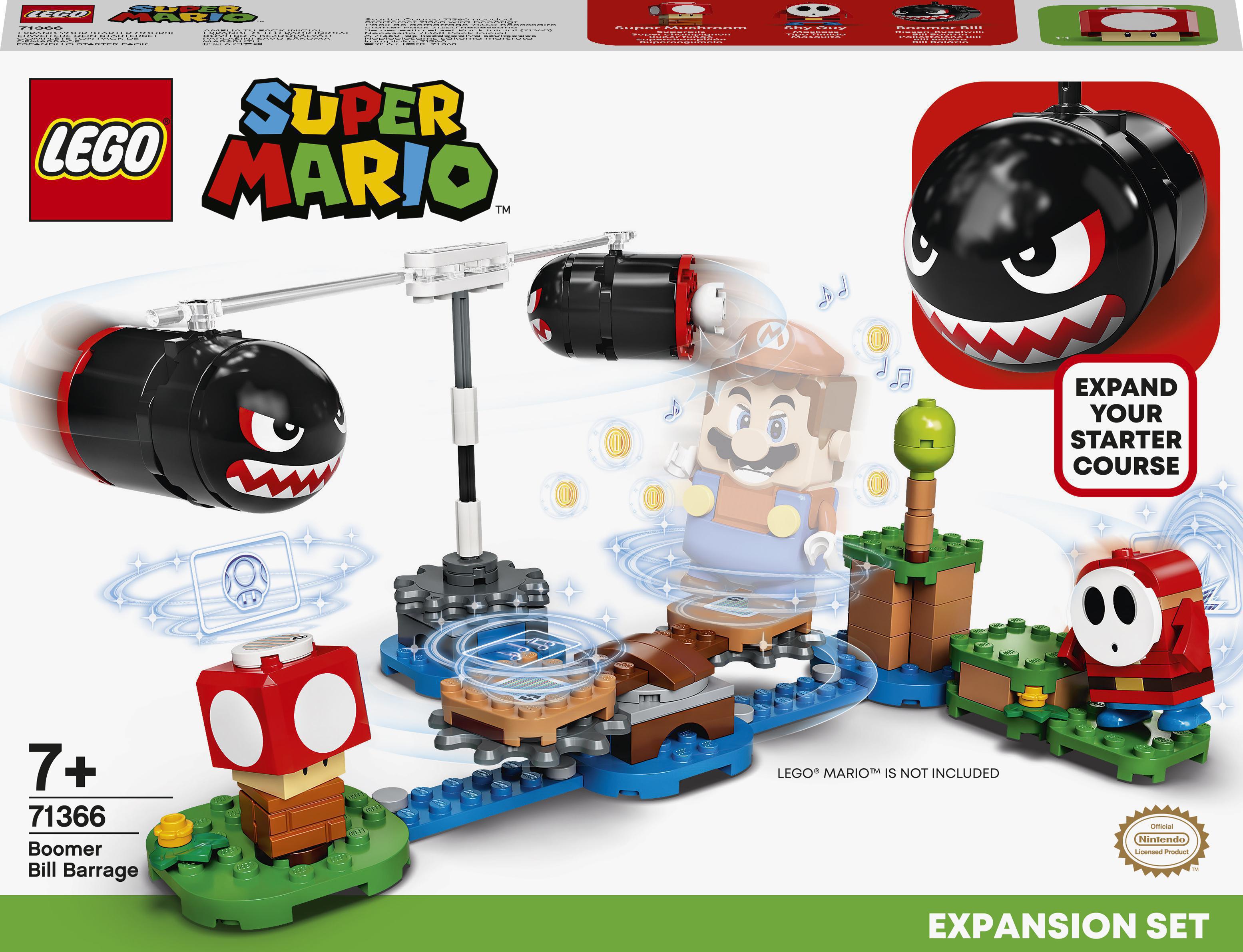 

Конструктор LEGO Super Mario Обстрел Билла Бумера Дополнительный уровень (71366)