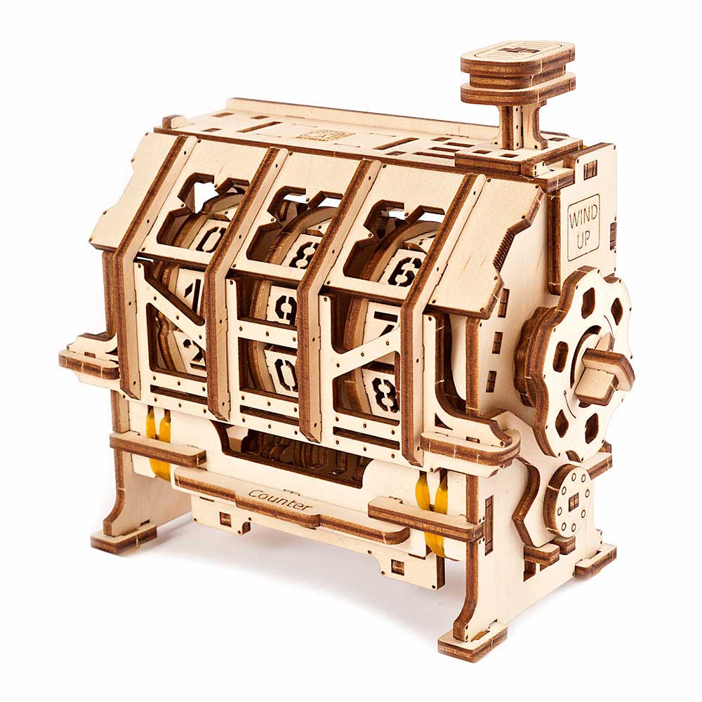 

Механічний 3D пазл Ukrainian Gears STEM Лічильник (70130)