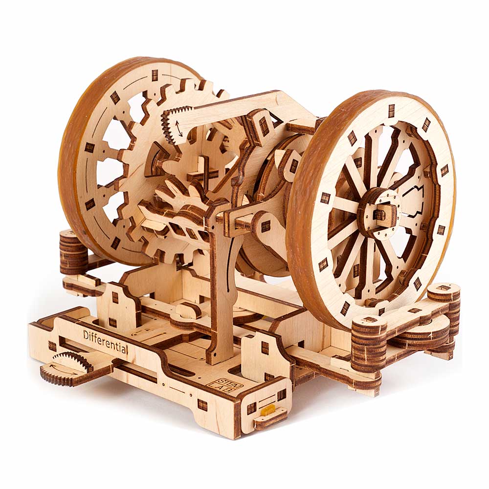 

Механічний 3D пазл Ukrainian Gears STEM Диференціал (70132)