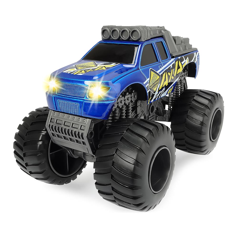 Акція на Машинка Dickie Toys Монстр трак синяя 15 см (3752010-1) від Будинок іграшок