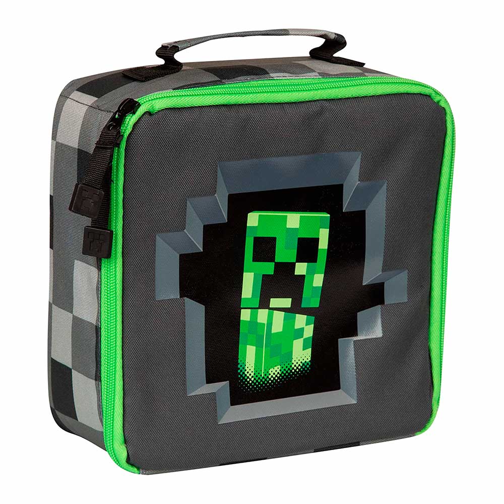 

Ланчбокс J!NX Minecraft Крипер серый (JINX-9529)