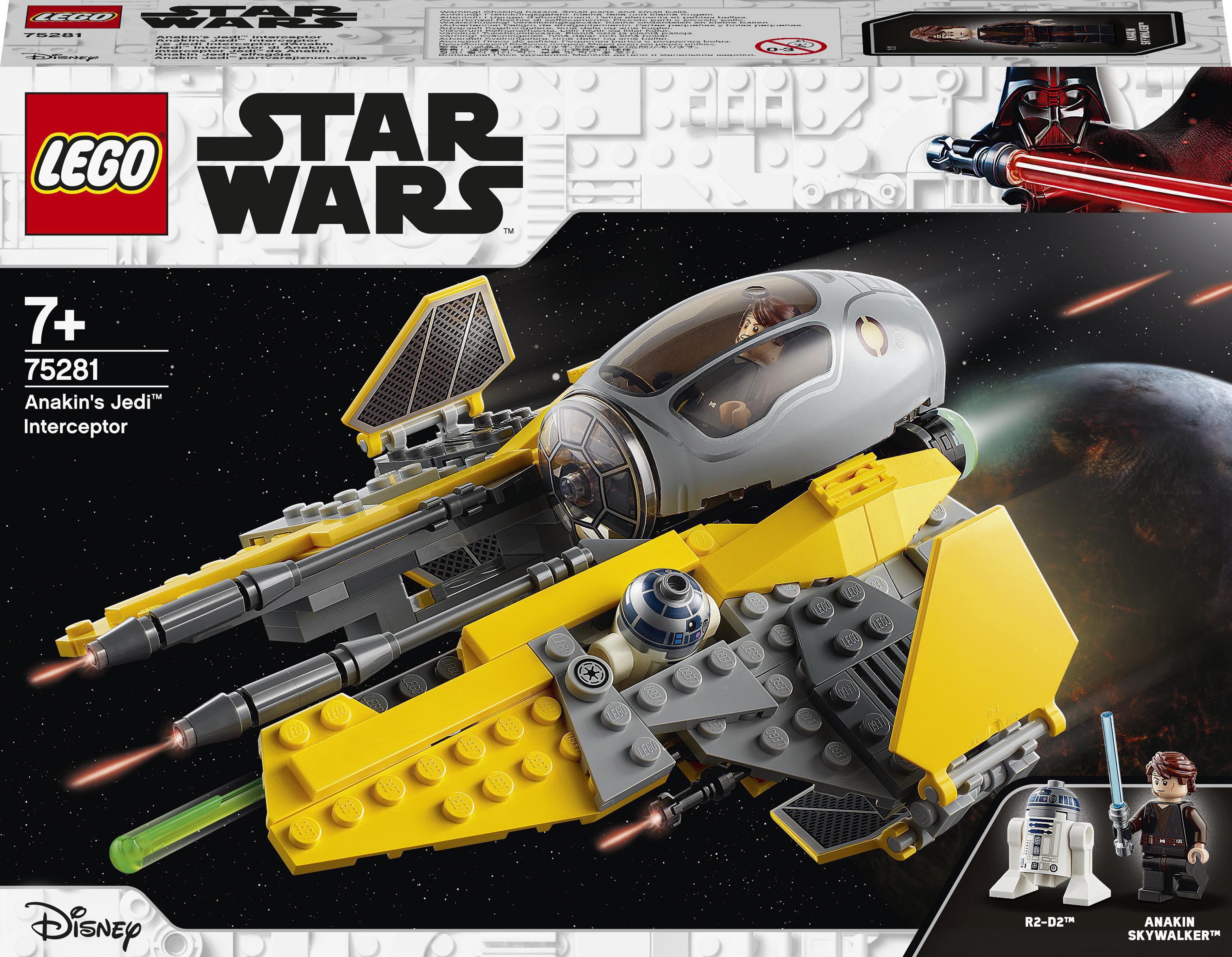 Акція на Конструктор LEGO Star Wars Джедайский перехватчик Энакина (75281) від Будинок іграшок