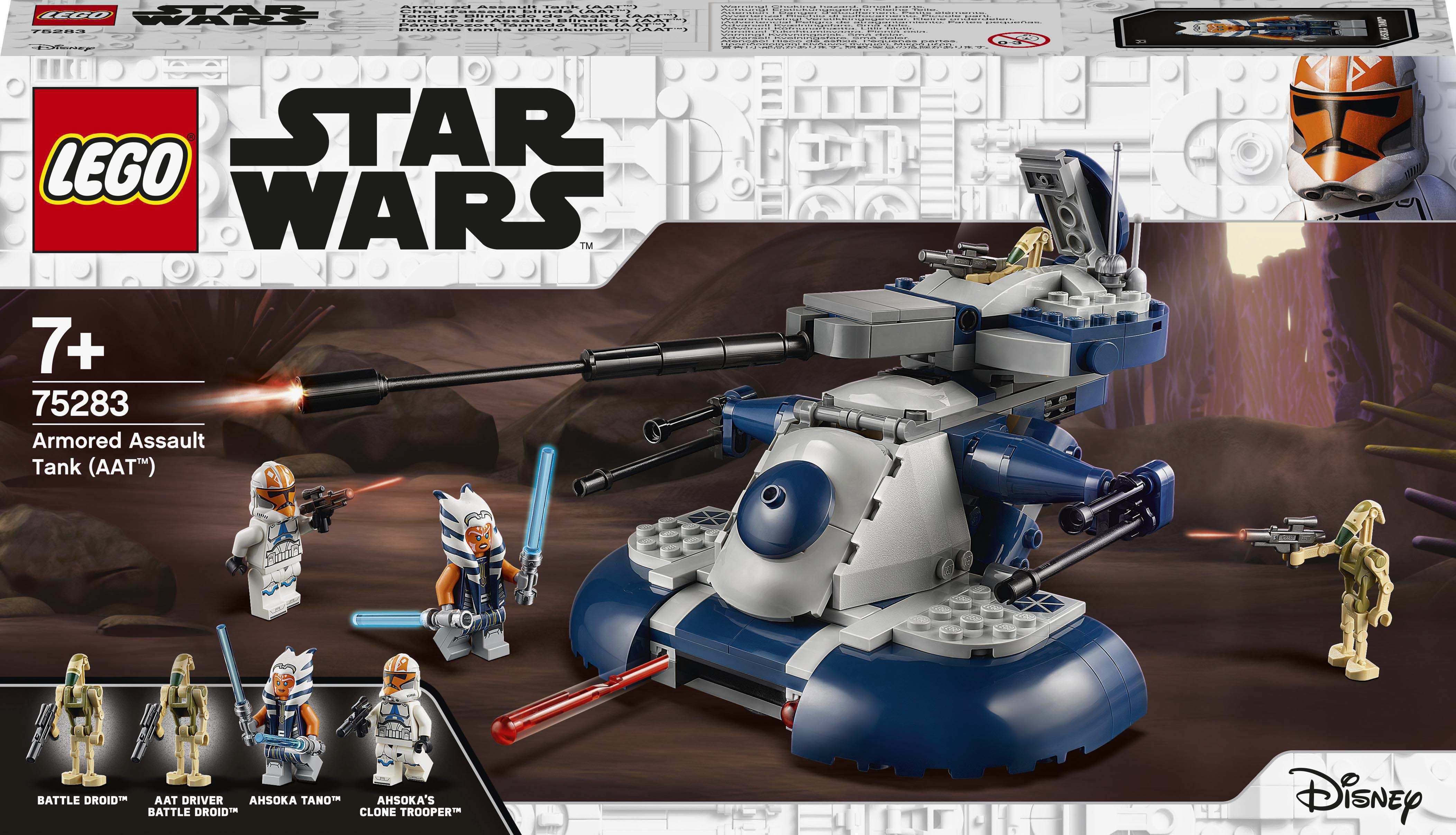 

Конструктор LEGO Star Wars Бронированный штурмовой танк AAT (75283)
