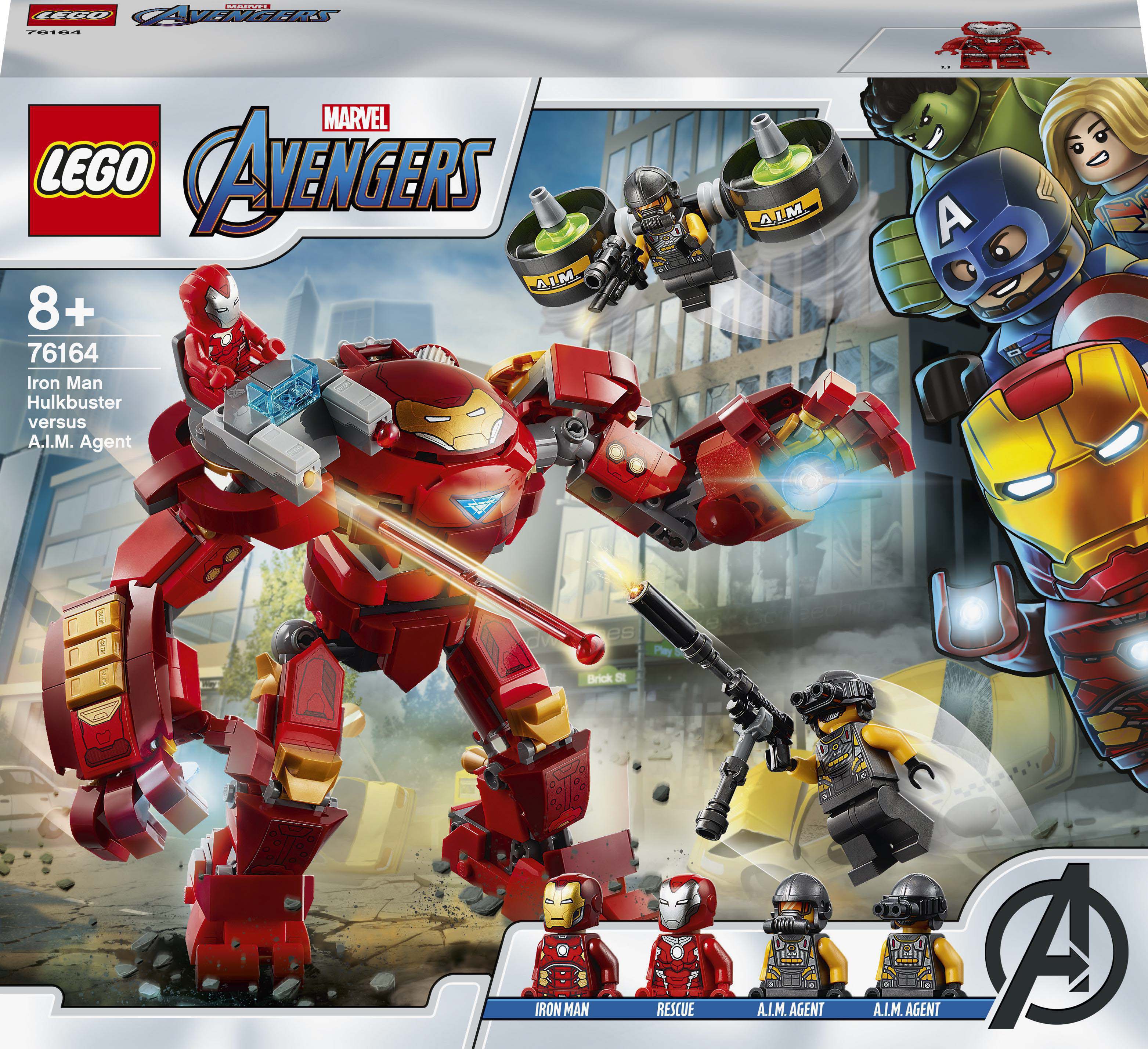 

Конструктор LEGO Super Heroes Marvel Avengers Халкбастер против агента А.И.М. (76164)