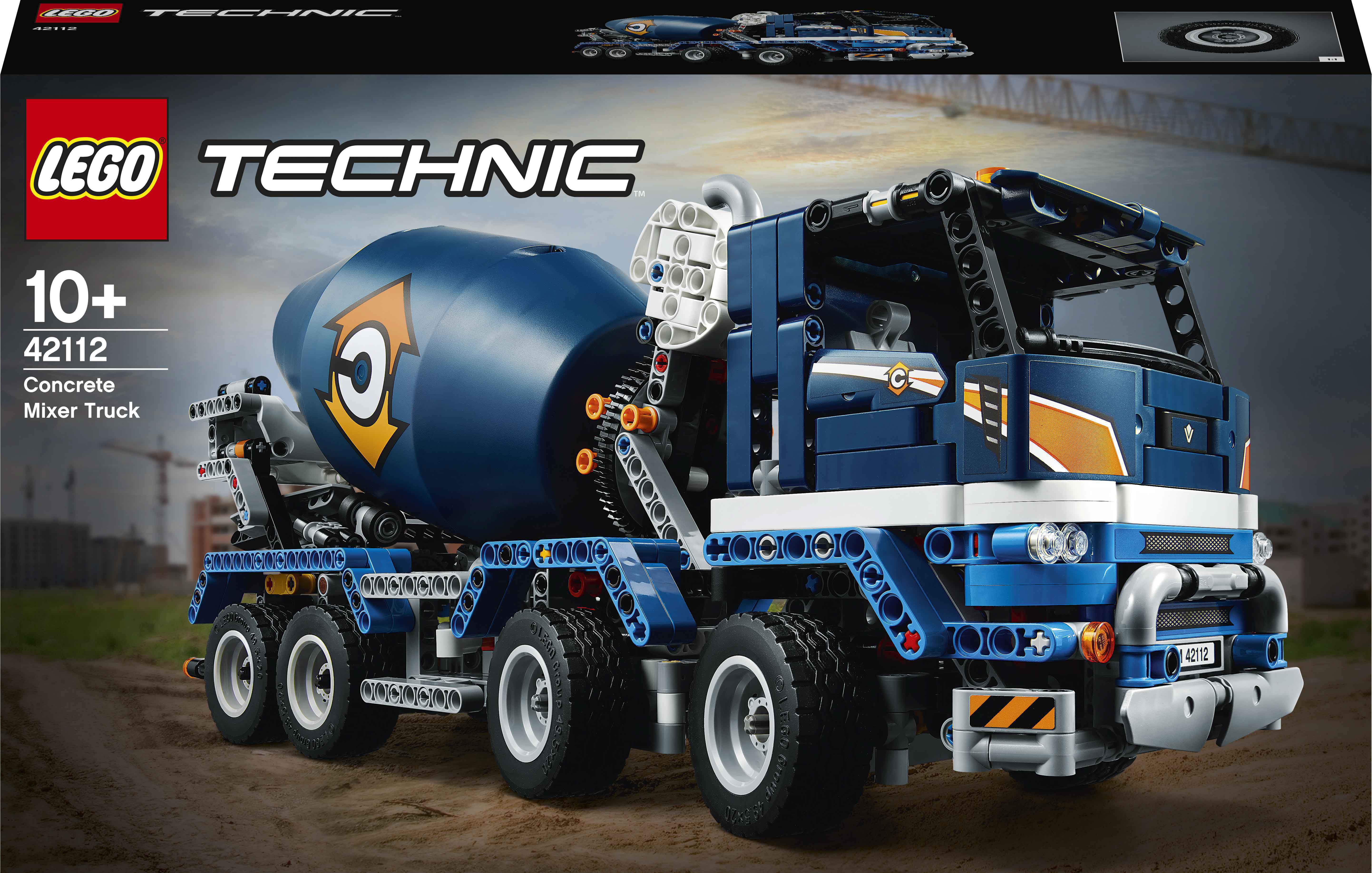 

Конструктор LEGO Technic Бетономешалка (42112)