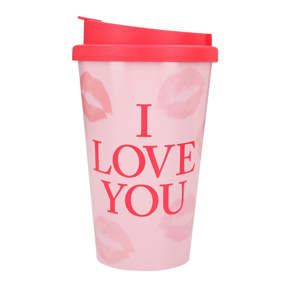 

Склянка Top Model I love you 350 мл з кришкою (042180/28)