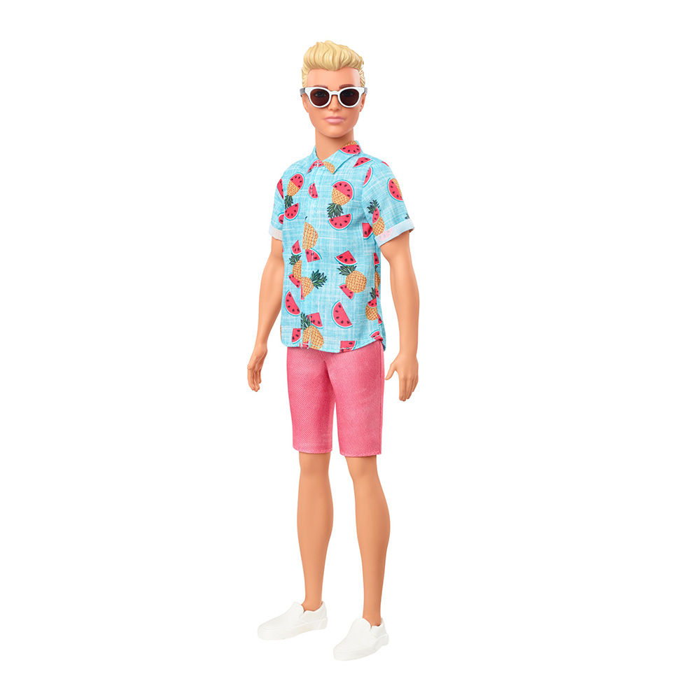

Кукла Barbie Fashionistas Кен в гавайской рубашке (GHW68)
