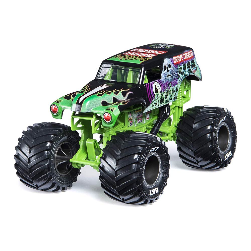 

Машинка Monster jam Grave Digger 1:24 (6056371/6056371-2)