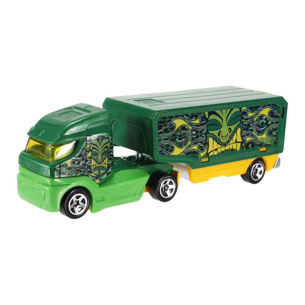 

Машинка Hot Wheels Грузовик-трейлер Haulin heat 1:64 (BFM60/BFM72)