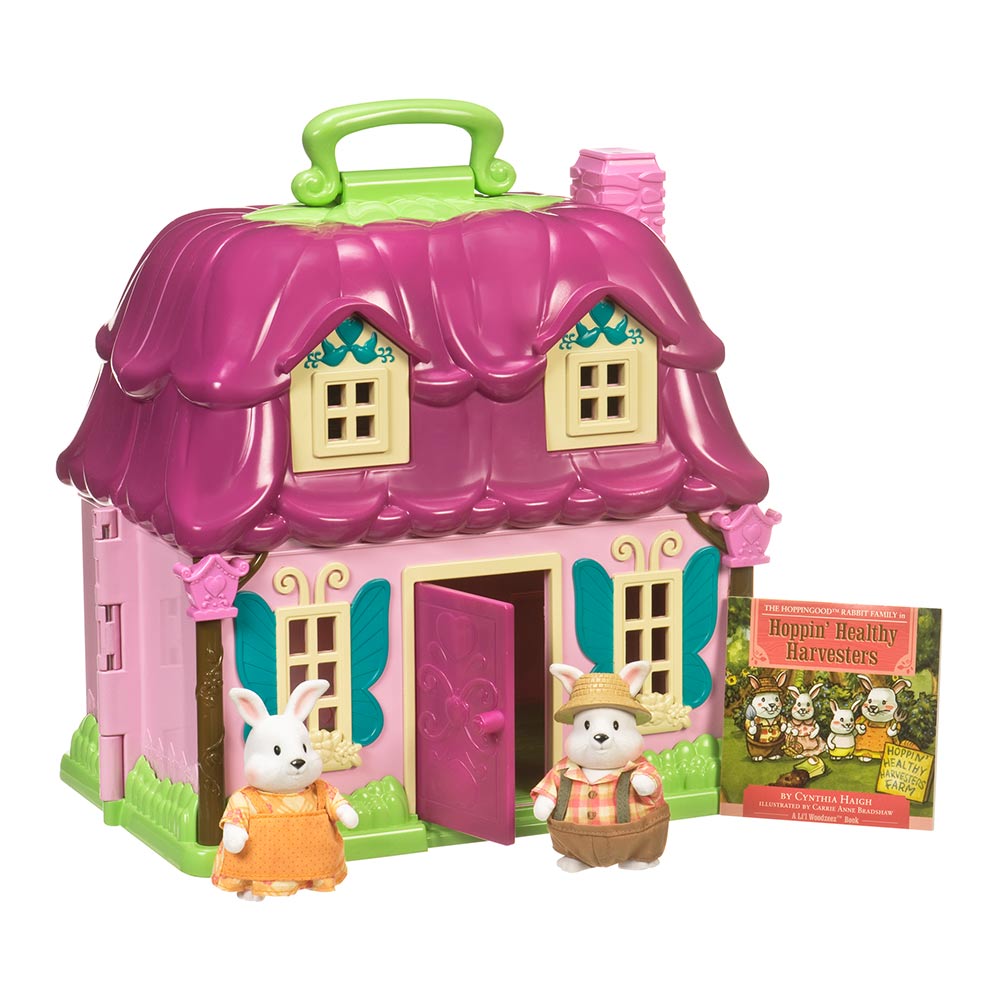 

Игровой набор Li'l Woodzeez Загородный дом и семья кроликов (6103M)