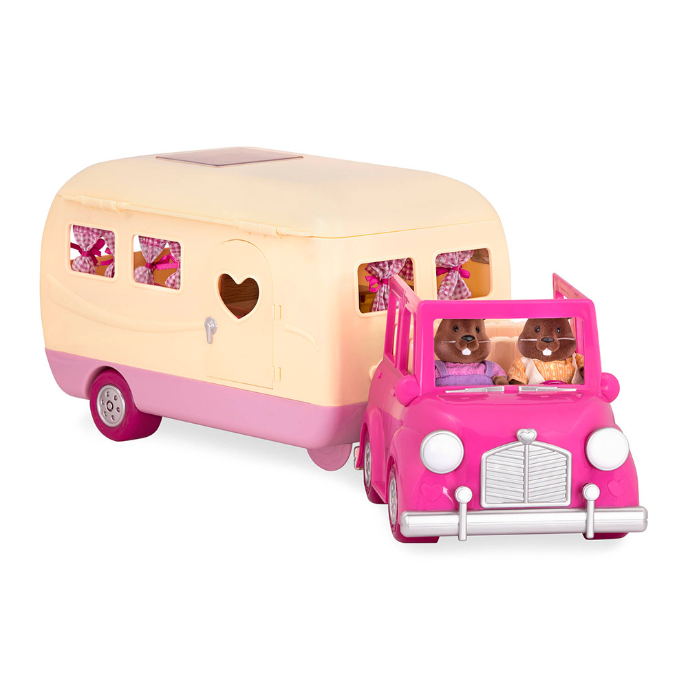 

Игровой набор Li'l Woodzeez Весёлый кемпинг розовый (6116Z)