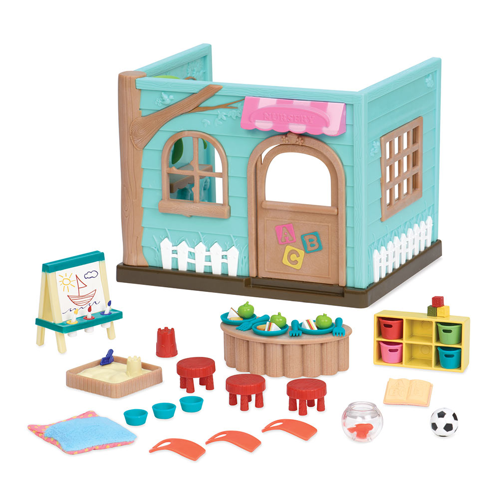 Акция на Игровой набор Li'l Woodzeez Детский сад (6161Z) от Будинок іграшок