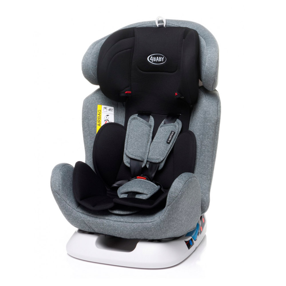 

Автокресло 4Baby Captiva светло-серое 0-36 кг (4CA04)