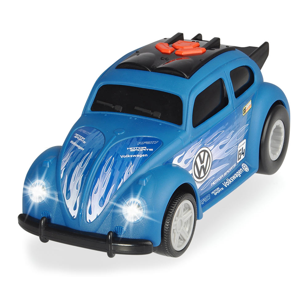 Акція на Машинка Dickie Toys Volkswagen Beetle рейсингова 26 см (3764011) від Будинок іграшок