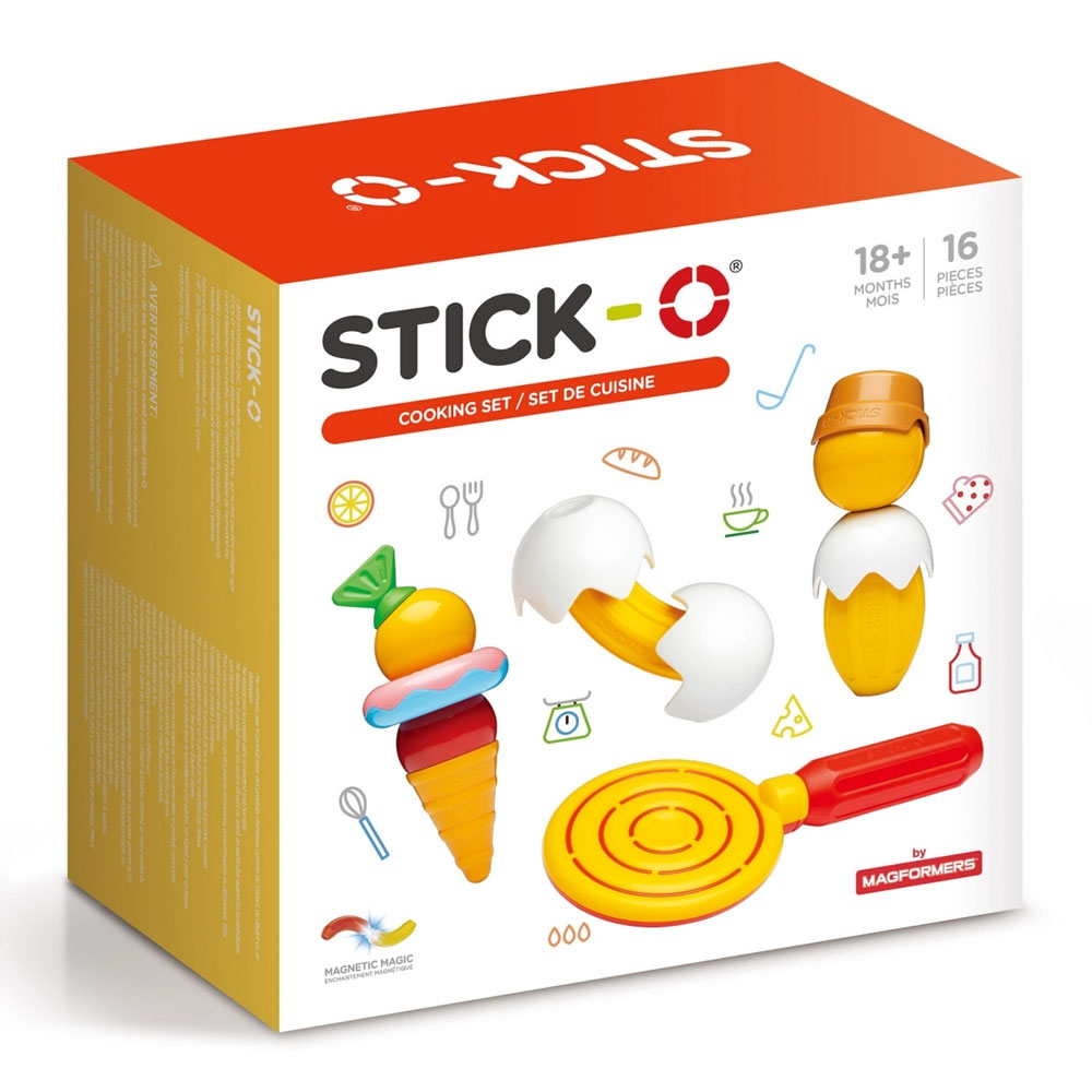 

Магнитный конструктор Stick-O Кухня магнитный 16 элементов (902001)