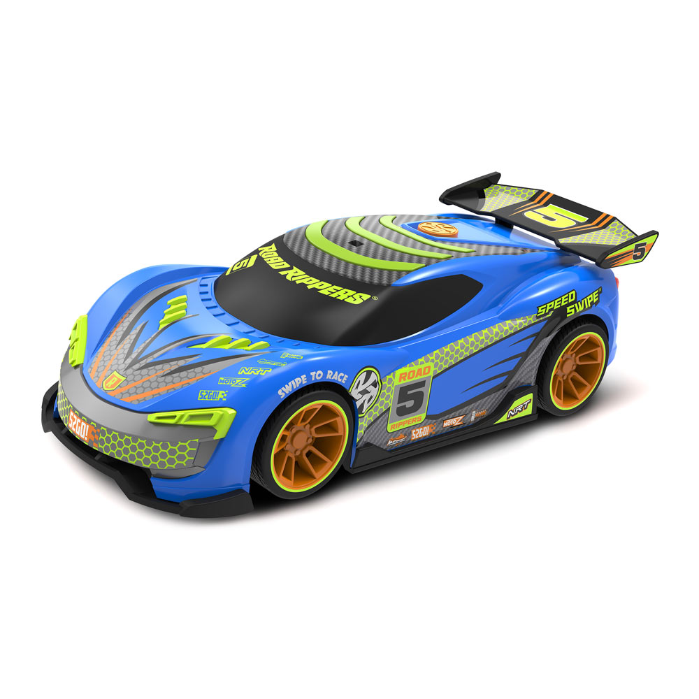 Акция на Машинка Road Rippers Speed ​​swipe Bionic блакитна моторизована (20121) от Будинок іграшок
