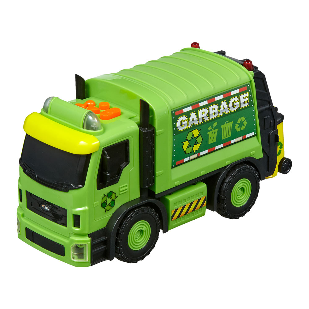 

Машинка Road Rippers City service fleet Сміттєвоз зелена моторизована (20191)
