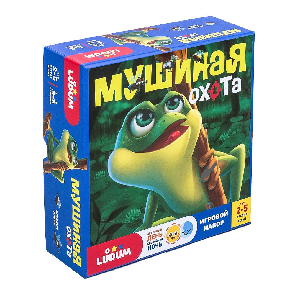 

Настольная игра Ludum День ночь Мушиная охота на русском (LD1047-02)