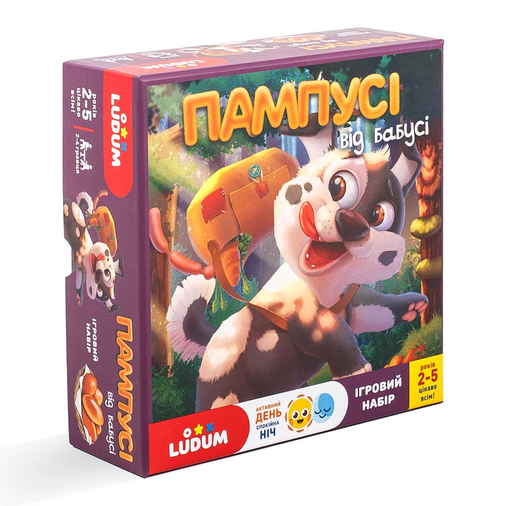 

Настільна гра Ludum День ніч Пампусі від бабусі українською (LD1046-51)