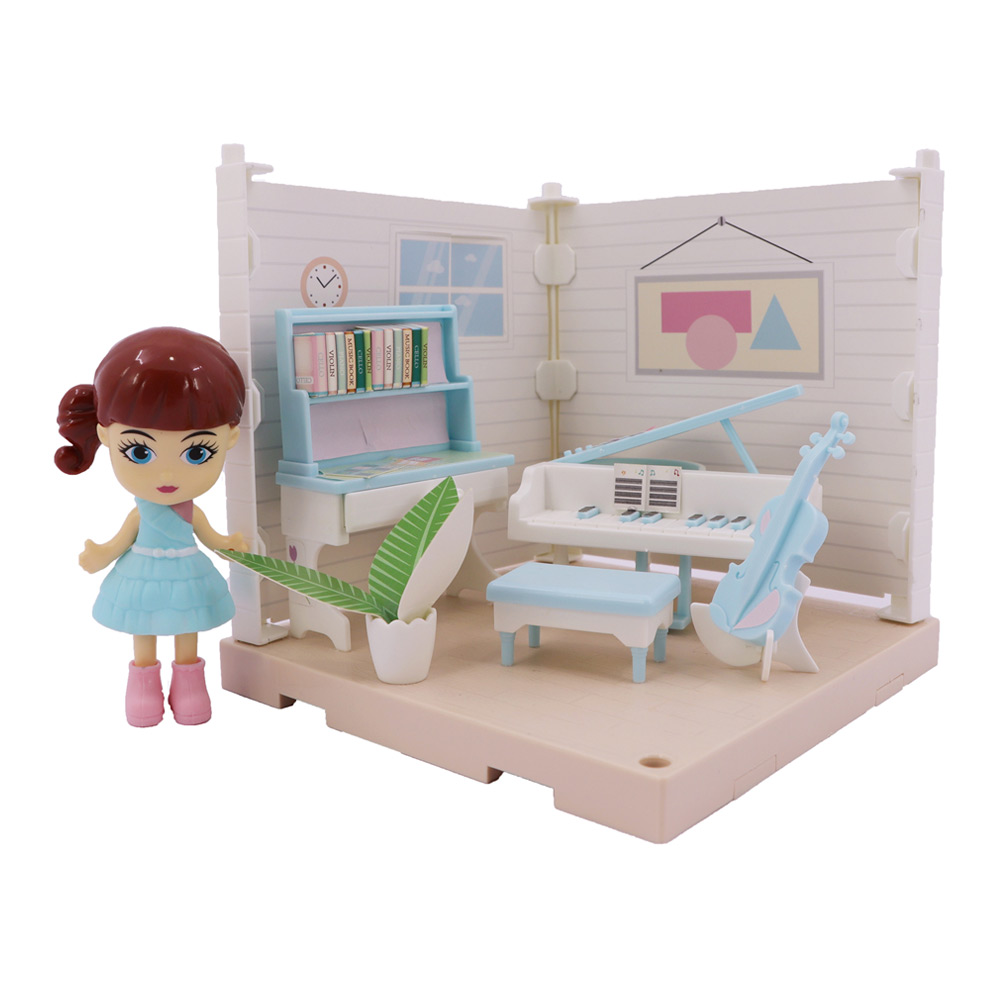 

Игровой набор Funky Toys Уютный уголок Кукла в музыкальной комнате (FT3104)