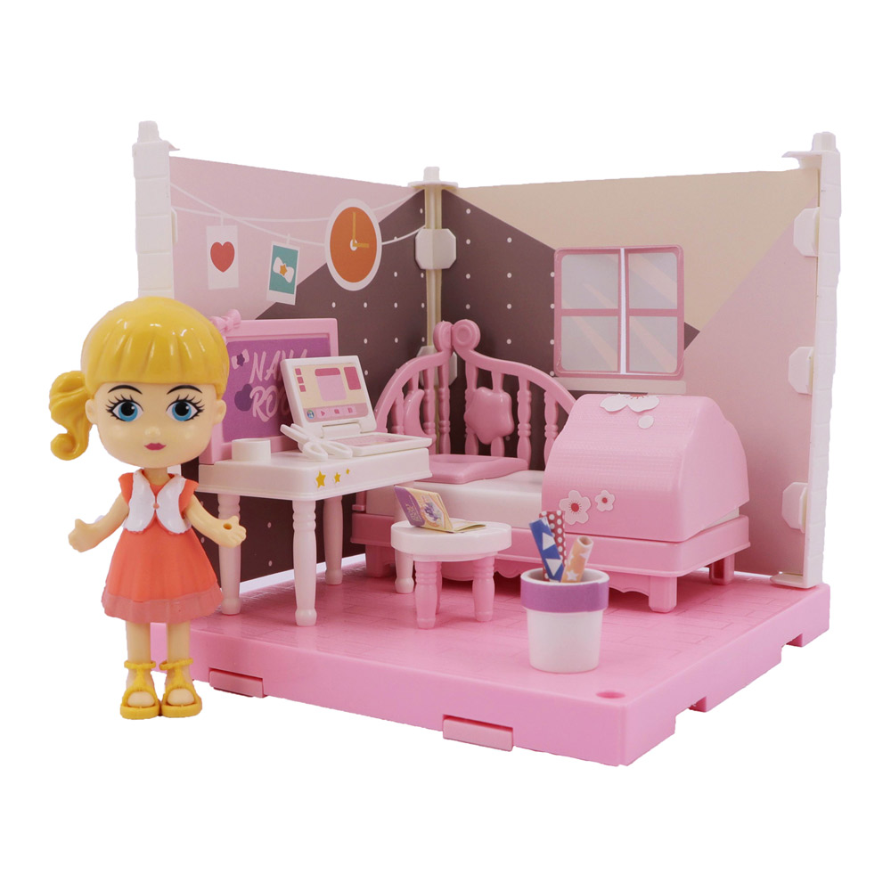 

Игровой набор Funky Toys Уютный уголок Кукла в спальне (FT3105)