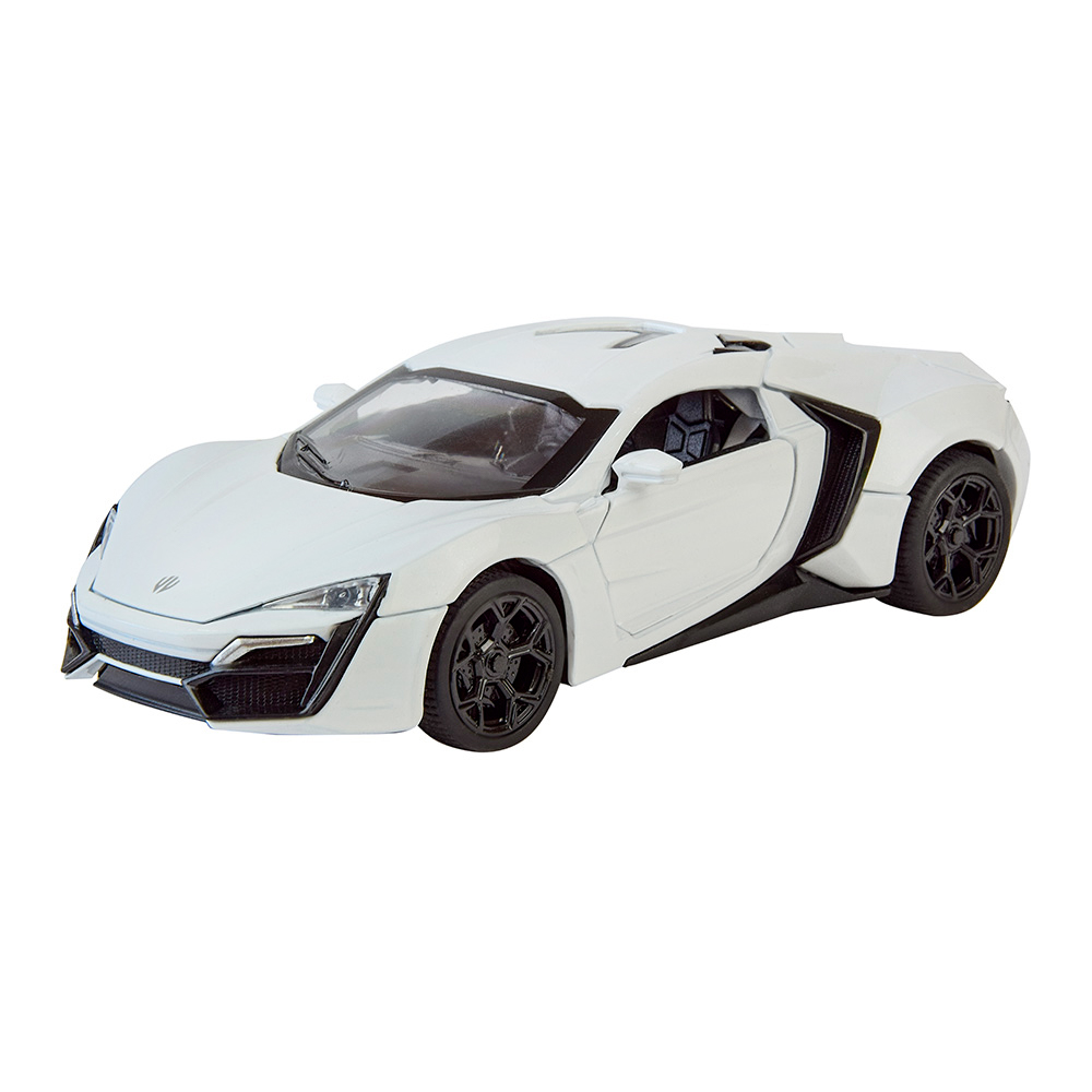 

Автомодель Автопром Lykan Hypersport 1970 белая 1:32 (32013/32013-1)