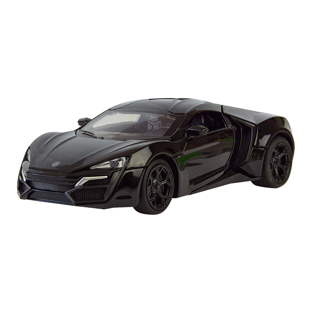

Автомодель Автопром Lykan Hypersport 1970 черная 1:32 (32013/32013-4)