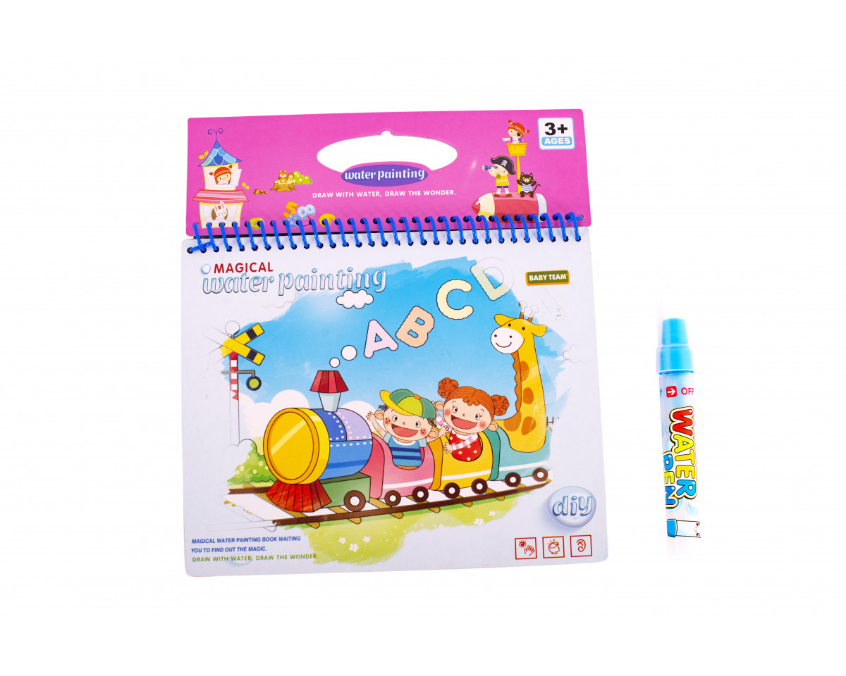 

Книжечка-розмальовка Baby Team водна (9030)