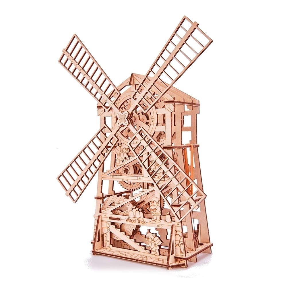 

Трехмерный пазл Wood Trick Мельница механический (4820195190364)