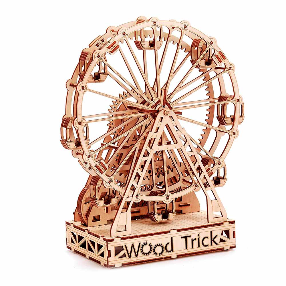 

Трехмерный пазл Wood Trick Колесо обозрения механический (4820195190470)