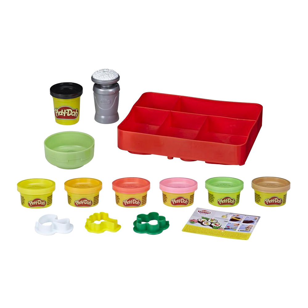 Акція на Набір для ліплення Play-Doh Kitchen creations Суші (E7915) від Будинок іграшок