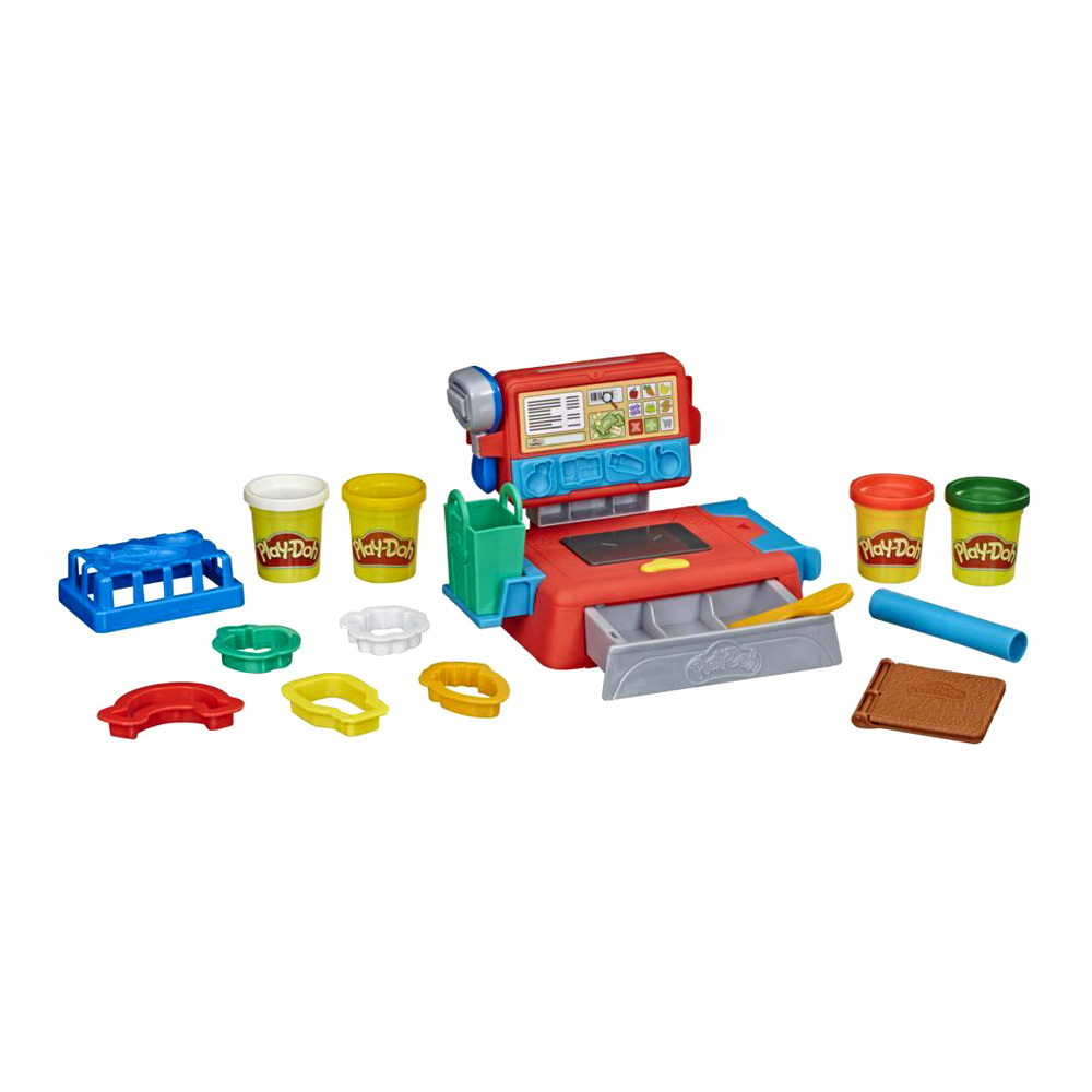 Акція на Ігровий набір Play-Doh Касовий апарат із звуковим ефектом (E6890) від Будинок іграшок