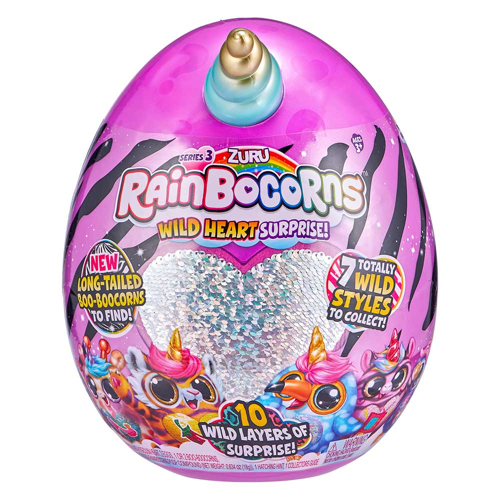 

М'яка іграшка-сюрприз Rainbocorns Wild heart Реінбокорн-B S3 (9215B)