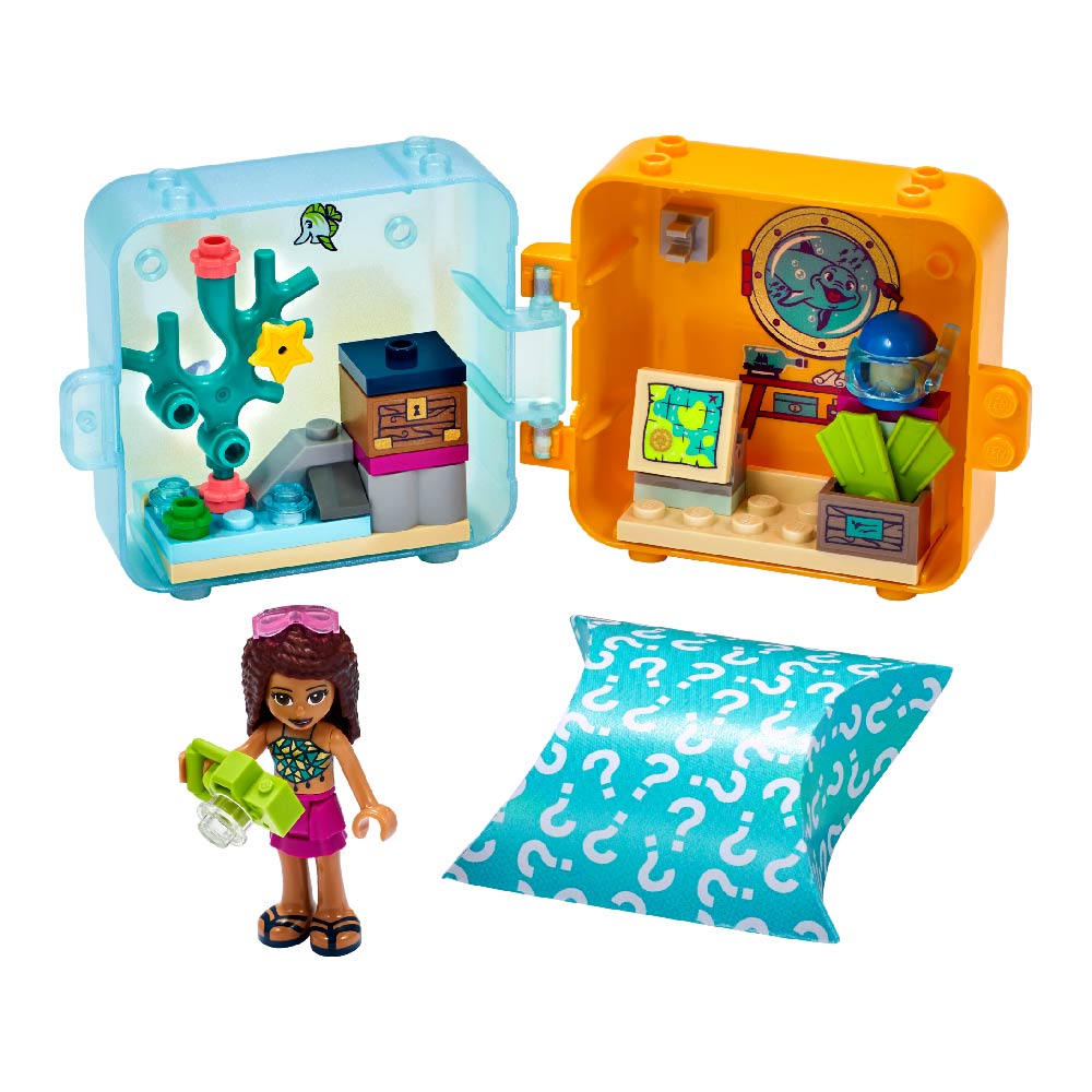 

Конструктор LEGO Friends Игровой куб лето с Андреа (41410)