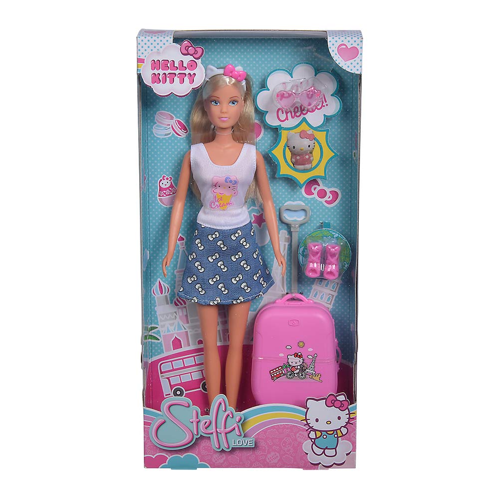 

Лялька Steffi & Evi Love Hello Kitty Весела подорож з аксесуарами (9283012)