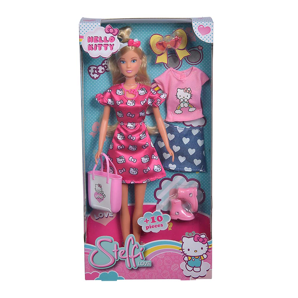 

Лялька Steffi & Evi Love Hello Kitty Літня прогулянка з аксесуарами (9283013)