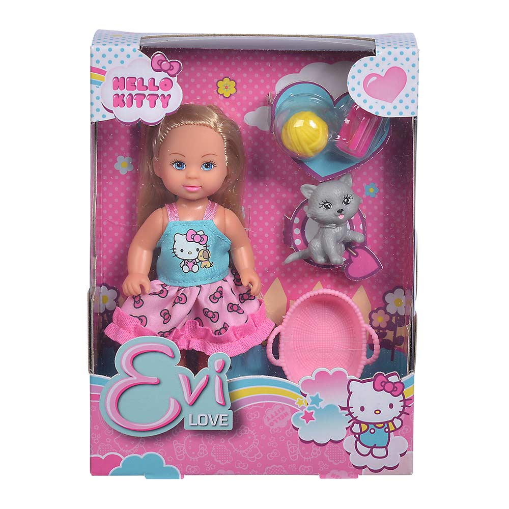 

Лялька Steffi & Evi Love Hello Kitty з кошеням і аксесуарами (9283015/9283015-2)