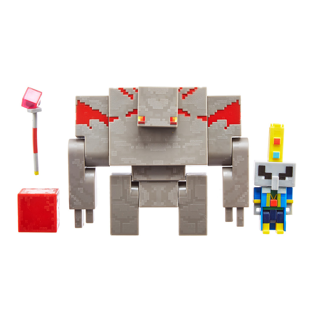 

Набор фигурок Minecraft Dungeons Голем Красного Камня и Архизлодеянин (GND37/GND38)