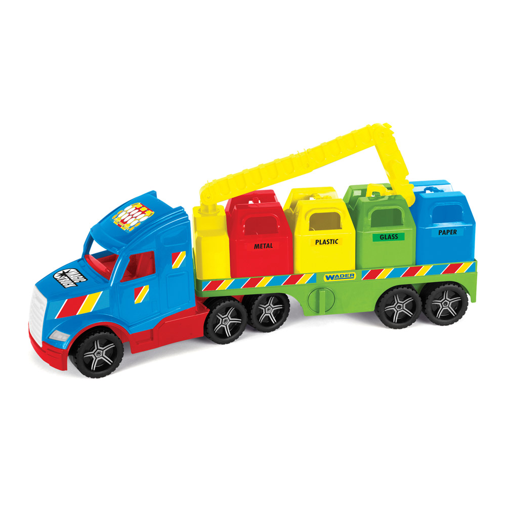 

Машинка Wader Magic truck Basic Сміттєвоз (36320)